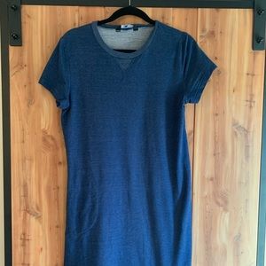 Northface size L blue shirt dress